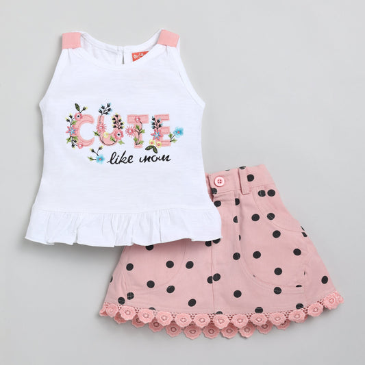 Cute Like Mom Top with Shorts